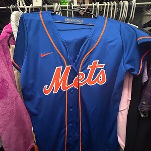 Authentic mets jersey